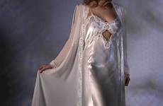 satin sheer robe chiffon beautiful nightie nightgown long gown sexy lingerie nightgowns silk women night nightdress gowns afa6 044f 4b53
