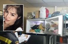fridge dismembered murdered thai murders hides allegedly hiding 7news viralpress