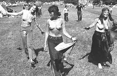 naked vintage history glastonbury 70s topless hippies people sex show groups edition