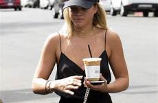 sofia richie justin bieber bra coffee nip slip split she recovers run article celebrity mail daily quote during bellazon accidental