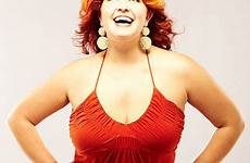 fat redheads red woman dress stock wearing haired
