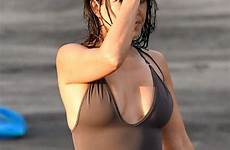 kardashian kourtney beach swimsuit costa rica sexy spotted jenner kendall hawtcelebs gotceleb thefappeningblog