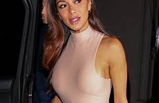 nicole scherzinger sexy jumpsuit west nude hollywood sleeveless wears dinner gotceleb thefappening leaked aznude thefappening2015