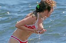 bella thorne bikini slip hawaii nip topless nude beach nipple fappening maui wm7 leaked oops malfunction high slips tits suffers