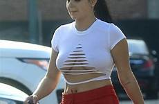 ripped flashes ample revealing rips underboob pokies tummy wetlook