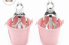 labia 2pcs slave bucket female clamps