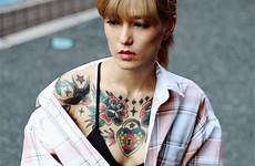 tattooed women japan girls tattoos showcases stereotypes shift story project very