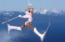 ski skiing apres bunnies freestyle skier women chaffee suzy bunny chapstick lange xnxx sporty skifahren style suzanne skiers snowboards revolutionized