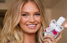 victoria romee strijd xo secret angel fragrance perfume angels victorias collection launches latest hair duty unveiled york city hunter availability