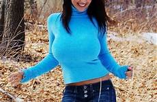 sweaters sweater milani denise big tight blue puppies busty bear tits beautiful women boobs morph girl girls sexy woman jeans