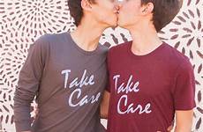gay teen couple cute couples love pride lgbtq guys kisses article daddy adorable