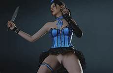 claire resident evil nude reloaded remake request loverslab princess gothic saloon arison panties install public over