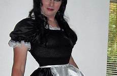 maids sissies uniform pantyhose transgender tranny transvestite cyrsti dressed tanya cross