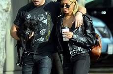 zac efron sami miro girlfriend his mirror puppy along looking happy great family their big