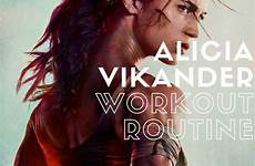 workout vikander routine superherojacked croft lara