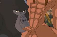 tarzan gay disney animated xxx kerchak gorilla sex character gif penis tagme film comments only male rule respond edit