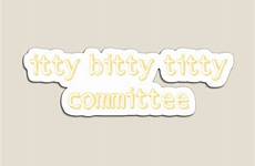 committee bitty itty