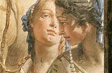 cleopatra tiepolo battista banquet 1746 labia venice giambattista entourage palazzo batista wikigallery fresco
