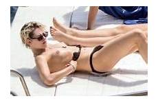 kristen stewart topless nude boat sunbathing tanning sunbaths while below