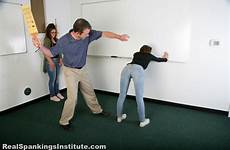 school paddled high two girls class schoolpaddlingblog paddling punishment corporal girl pulled
