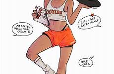 femboy hooters skinned bocetos dibujos bubble artwork poses