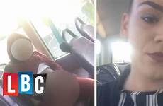 bus man woman catches masterbating masturbating caught her