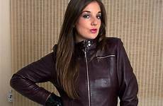 leather skirt jacket harrington cate