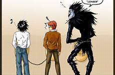 ryuk death light note yagami wallpaper funny drawing vs anime human wallpapers fanpop brothers deathnote body if 4k computer quotes