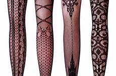 fishnet suspender thigh monte pairs pantyhose vero women high