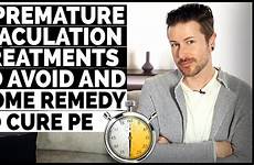 ejaculation premature cure pe treatments