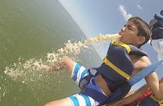 vomiting parasailing boy puke beach while funny fun gross imgur brother psbattle me dylan dinner tuned stay