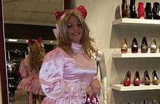 sissy maid prissy maids humiliation sissies frilly feminization panties forced costume brolita
