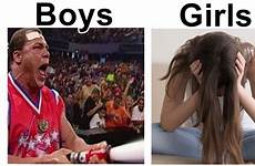 boys girls vs memes