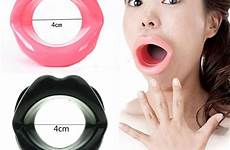gag silicone lip gags restraints bocca mordaza restraint jennings giochi dispositivo giocattolo orale adulti forzata esercizio sorriso