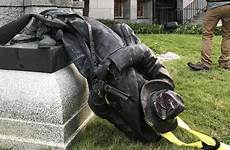 statues statue confederate down monument destroying durham soldier toppled monuments torn charlottesville protesters history old virginia topple video destroy were