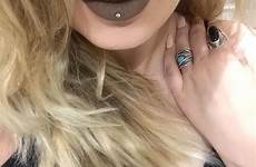 piercing lip top ashley labret choose board hole already want center old