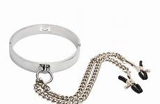 clamps nipple collar sex adult sucker collars fetish word steel metal