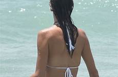 alessandra ambrosio bikini catarina santa beach white wet drunkenstepfather hawtcelebs