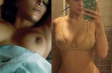 kardashian kim nude kylie selfie jenner bikini