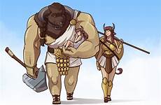 blazbaros minotaur dnd races furry