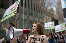 topless parade bare women day nyc gotopless rachel ny jessee york go nude cities equality streets square times city chest