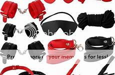ball rope cuffs blindfold collar gag whip bondage kit adult set toy sexy sex