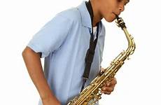 playing saxophone sax