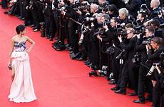 carpet red celebrity cannes paparazzi pinto freida fashion opening down way made her film festival known commenting cked why god