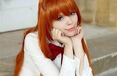 redhead redheads calssara aya natsume tenjo tenge adorable chevelure manmonster cosplay th07 feux fille