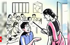 school teacher strips private girls english india