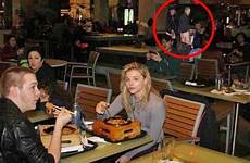 chloe moretz sex oral dinner behind her men restaurant selfie eats engaging pictured dailystar photoshop