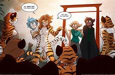 twokinds rainshower deviantart tiger flora trace off back anthro e621 natani keith fischbach white tom character