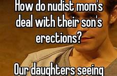 nudist erection son mom daughters dad sons moms erections their do seeing