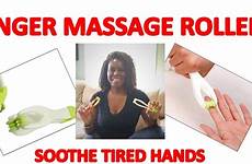massage finger fingers roller pain relieve sore stiff